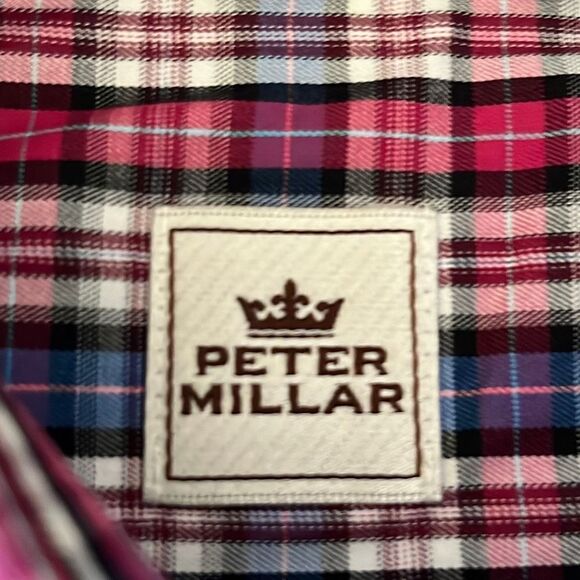Peter Millar Button Down Sz. M - Picture 2 of 8